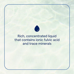 Metered dropper for Trace Minerals Ionic Fulvic Acid bottle