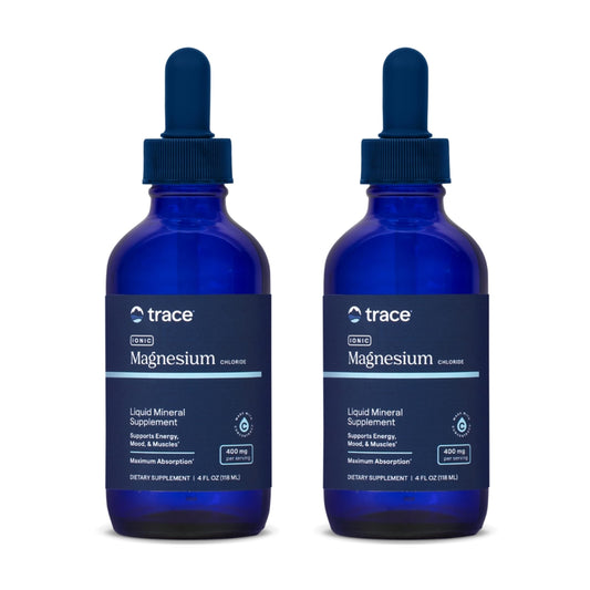 Trace Minerals Ionic Magnesium 400mg bottle with label