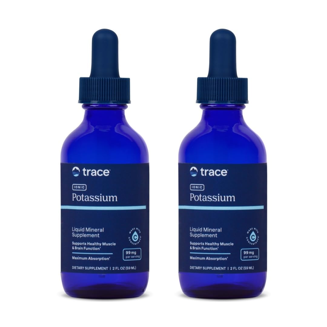 Trace Minerals Ionic Potassium bottle label with Magnesium