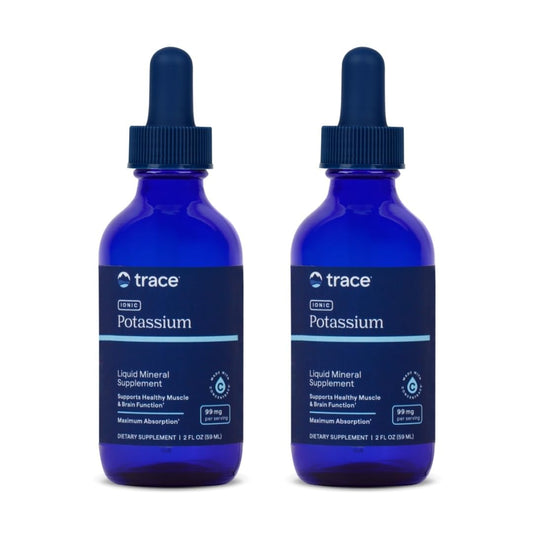 Trace Minerals Ionic Potassium bottle label with Magnesium