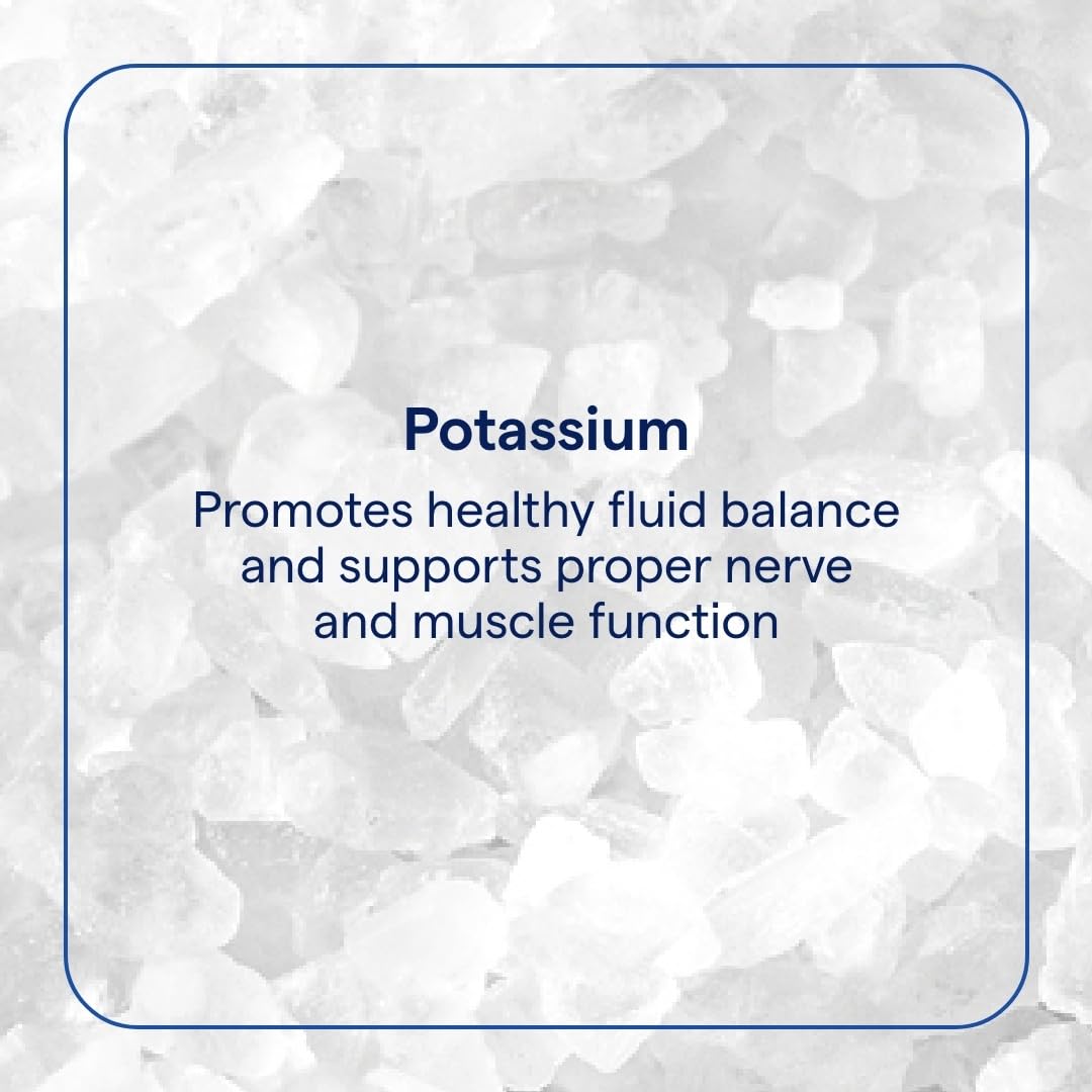 Liquid potassium supplement bottle with dropper