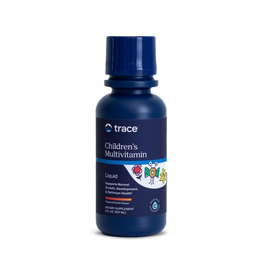 Trace Minerals Children's Multivitamin bottle label