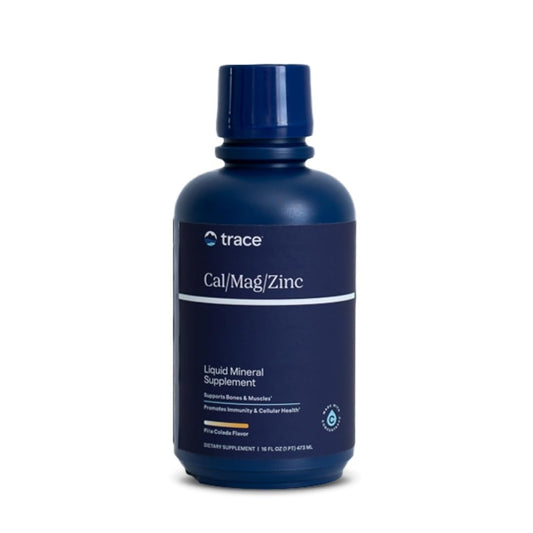 Trace Minerals Liquid Cal/Mag/Zinc Piña Colada bottle