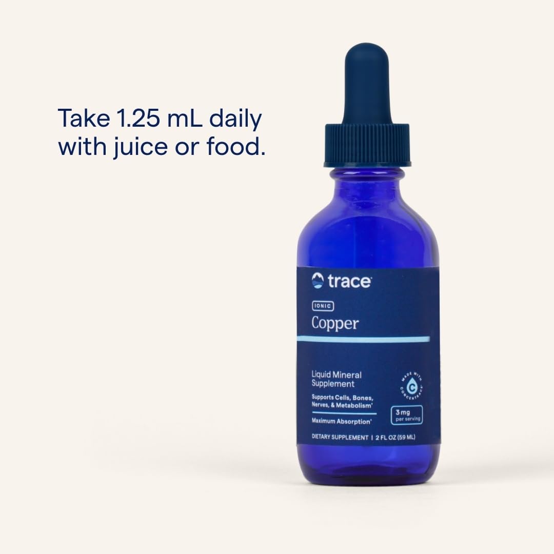 Ingredients panel for Trace Minerals Magnesium Glycinate Liquid