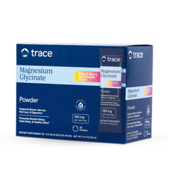 Front view of Trace Minerals Magnesium Glycinate stick-pack