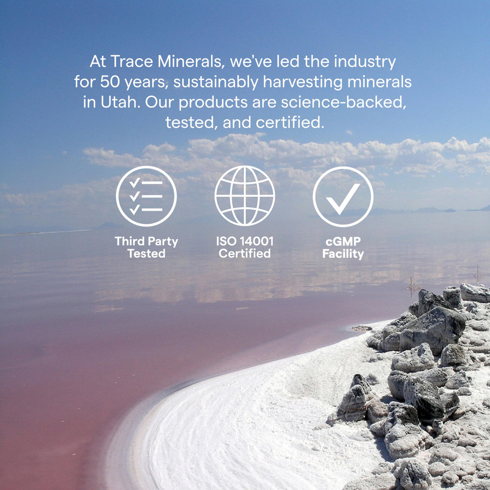 Sustainably sourced minerals for Trace Minerals Magnesium Gummies