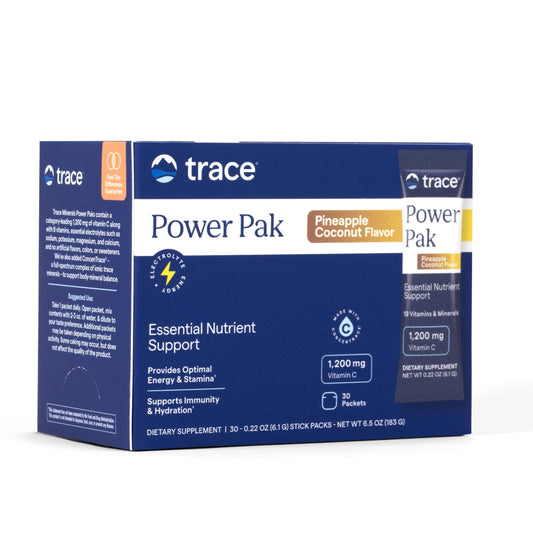Power Pak 30-packets front view in Pineapple Coconut flavor