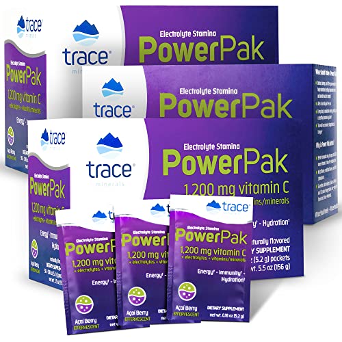 Trace Minerals Power Pak Acai Berry flavor packets