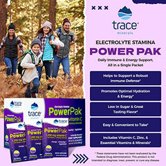 Trace Minerals Power Pak Acai Berry flavor packets – 90-count box