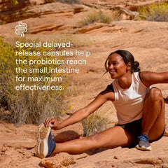 Gluten-free Trace Minerals Probiotic supplement label
