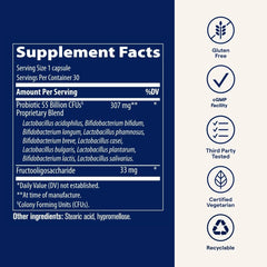 Trace Minerals Probiotic highlighting USA sourced minerals heritage