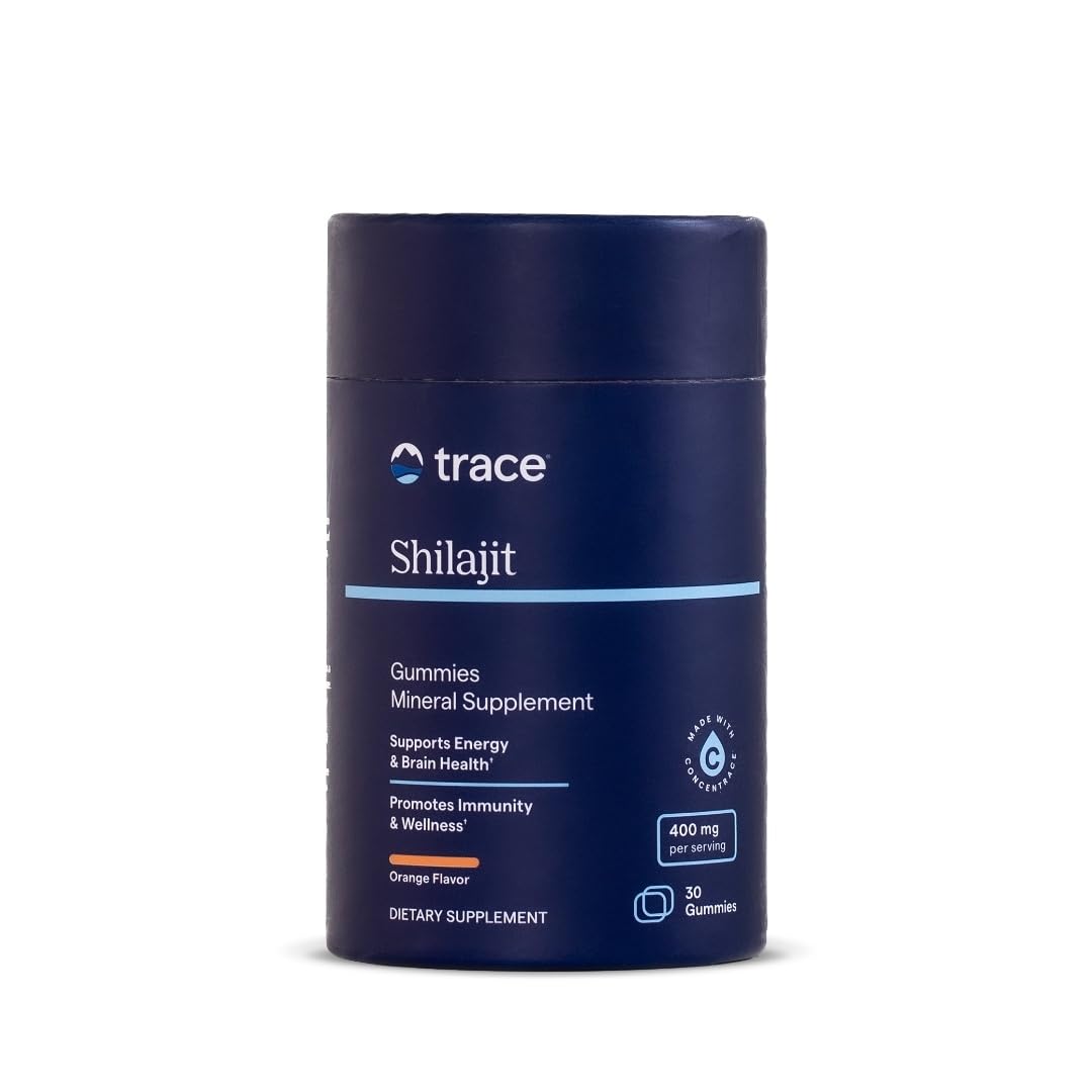 Trace Minerals Shilajit Gummies orange flavor - hero image