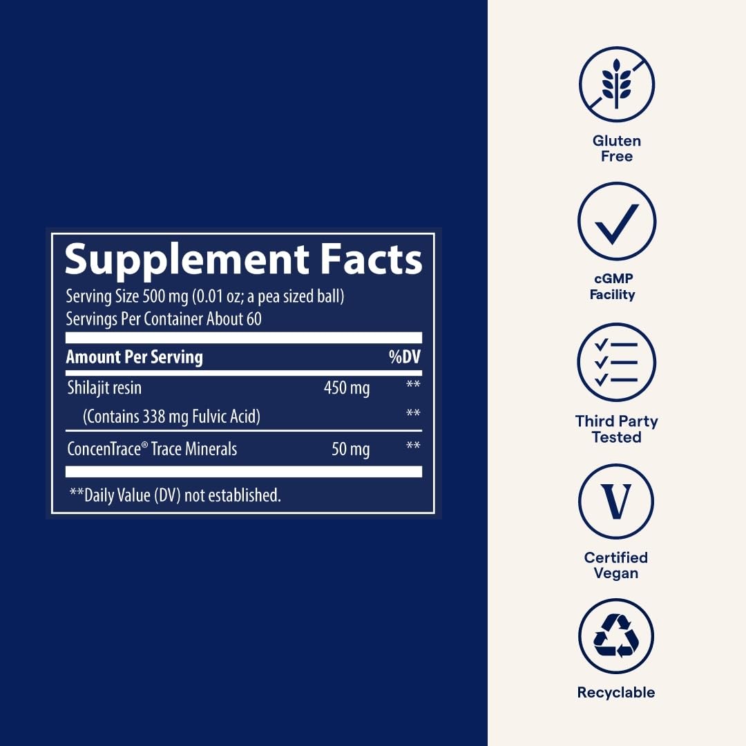 Digestive health support from Shilajit Resin