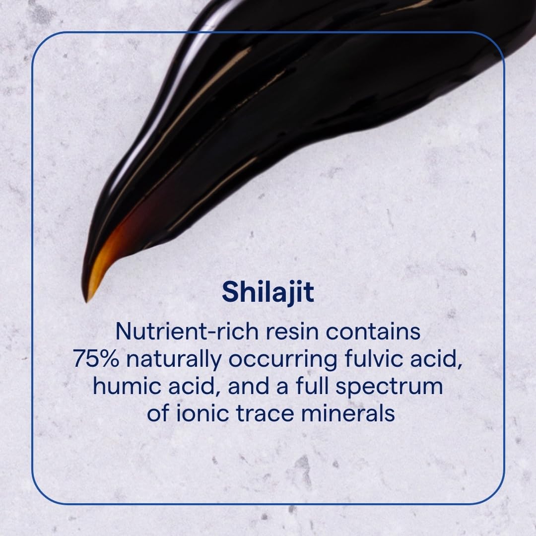 Trace Minerals Shilajit Resin packaging
