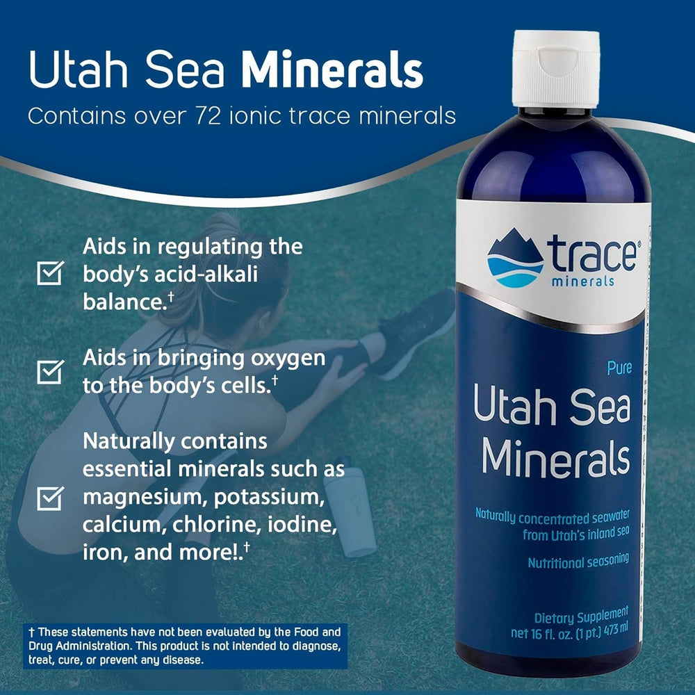 Heart health benefits highlighted for Trace Minerals Utah Sea Minerals