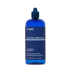 Trace Minerals Utah Sea Minerals liquid supplement bottle and packaging (16 oz)