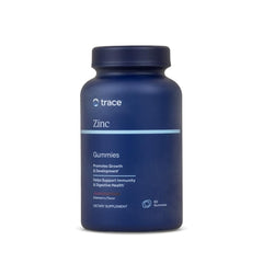 Packaging image for Trace Minerals Zinc Gummy supplement