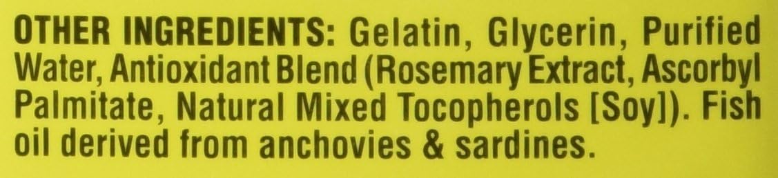 Serving suggestion: one odorless softgel daily with a meal