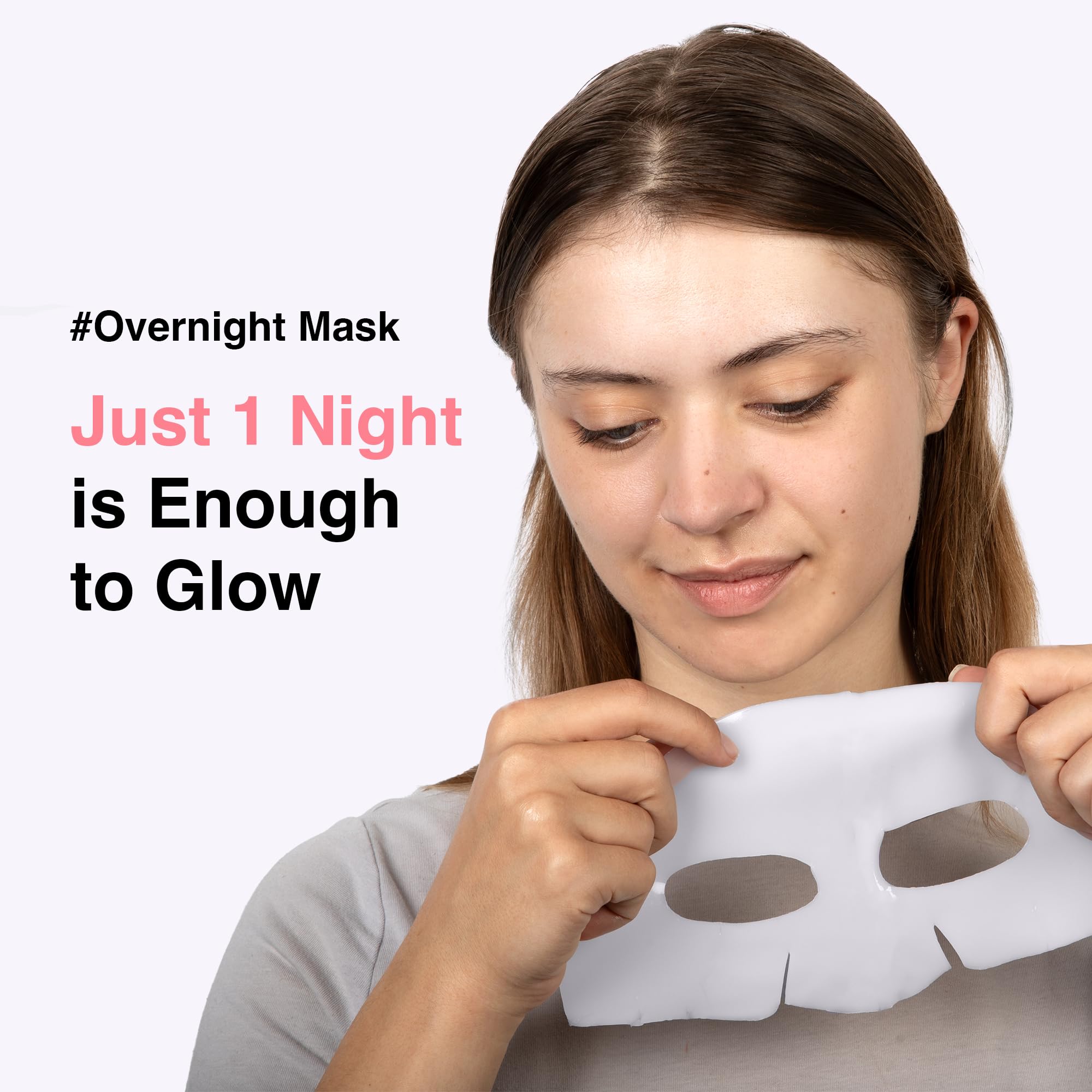 Trancend Real Deep Collagen Face Mask hydrogel sheet demonstrates soothing moisture delivery.
