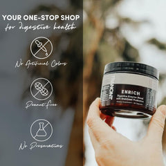 Sugar-free Tranont Enrich packaging emphasizing purity