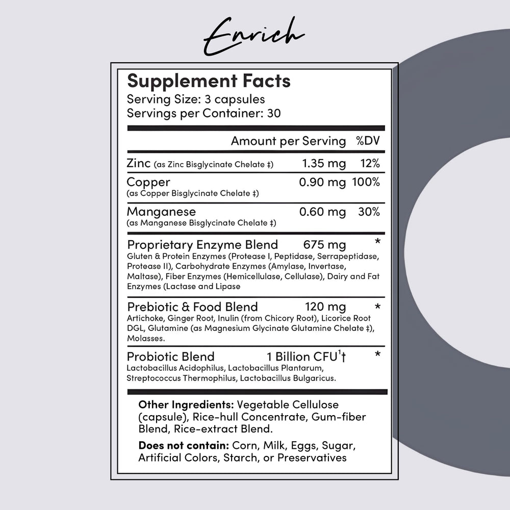 Men and women taking Tranont Enrich for digestion support
