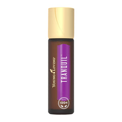 Tranquil essential oil roll-on bottle front view