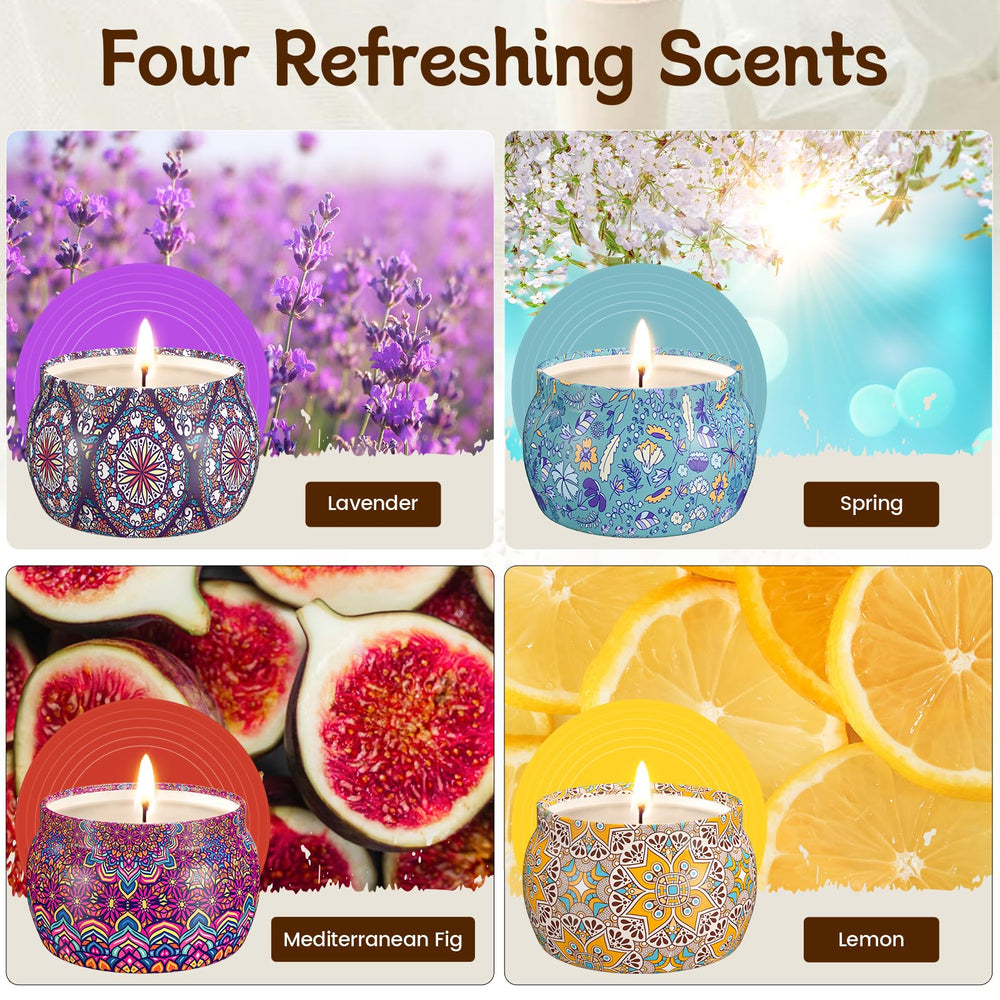 Gift-ready TranquilBliss candle set packaging