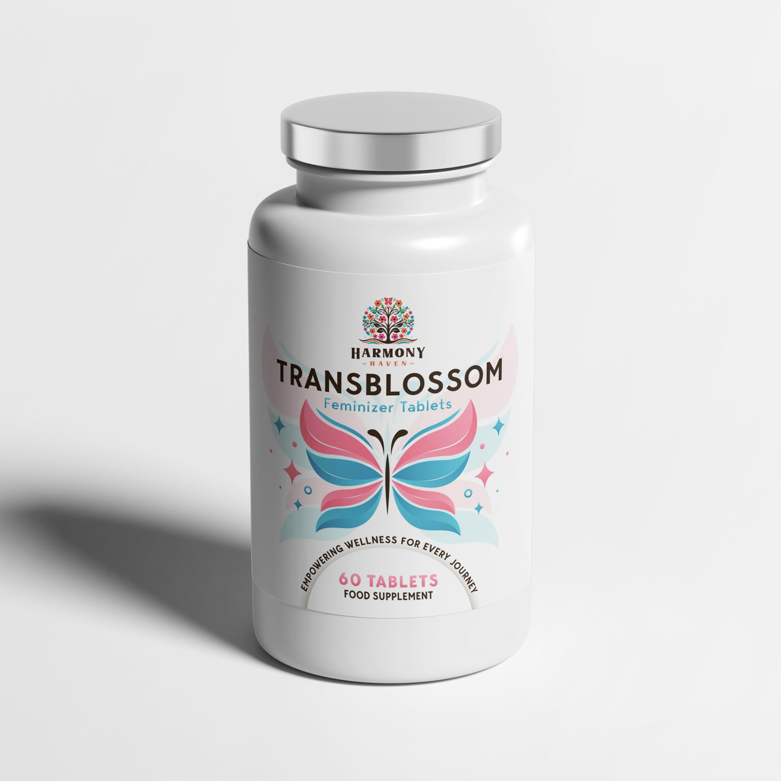 TransBlossom packaging with brand logo