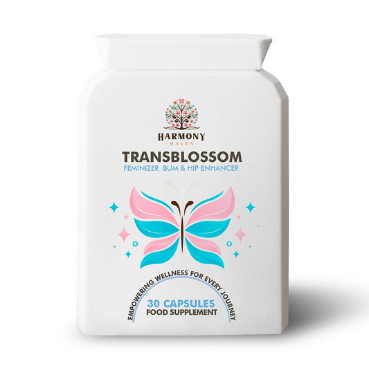 TransBlossom Bum and Hip Enhancer bottle on a clean background