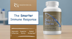 Label highlighting highly purified Beta Glucan in Transfer Point
