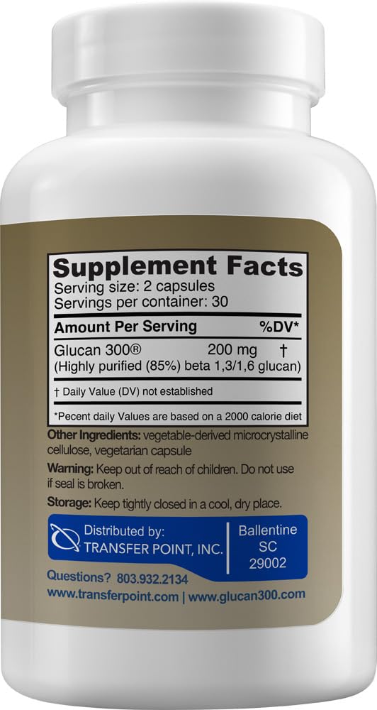 Non-GMO vegan label for Transfer Point Immune Support