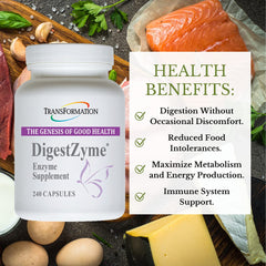 TRANSFORMATION Genesis capsules with probiotic blend for digestive comfort