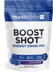 TransformHQ Boost Shot Blue Raspberry 7-pack front view