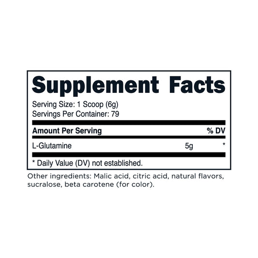 Mixing TransformHQ L-Glutamine Tropical Whip into a beverage