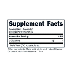 Mixing TransformHQ L-Glutamine Tropical Whip into a beverage