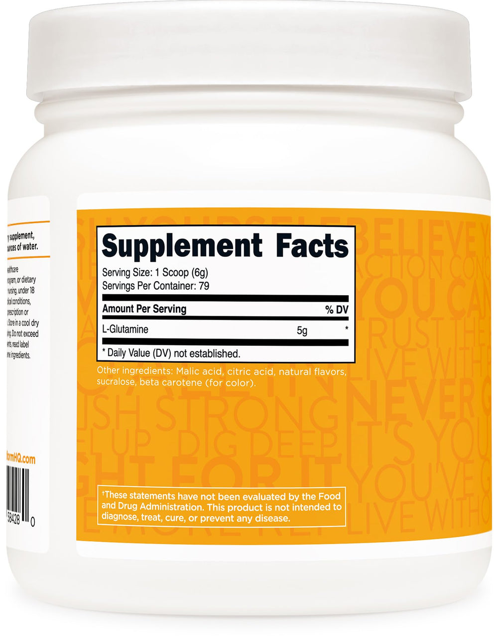 TransformHQ 500g container with Tropical Whip packaging