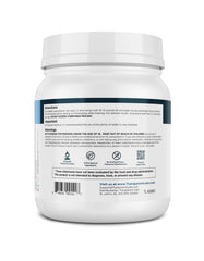 Serving scoop of Transparent Labs BCAA Glutamine Strawberry Lemonade