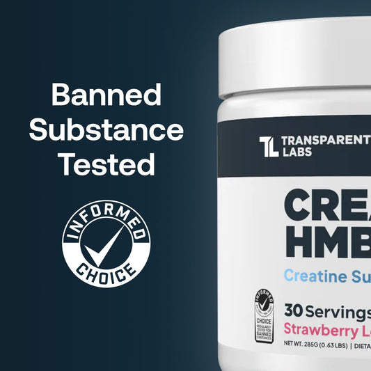 Transparent Labs Creatine HMB bottle