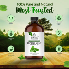 Diffuser releasing peppermint aroma using Tratak essential oil