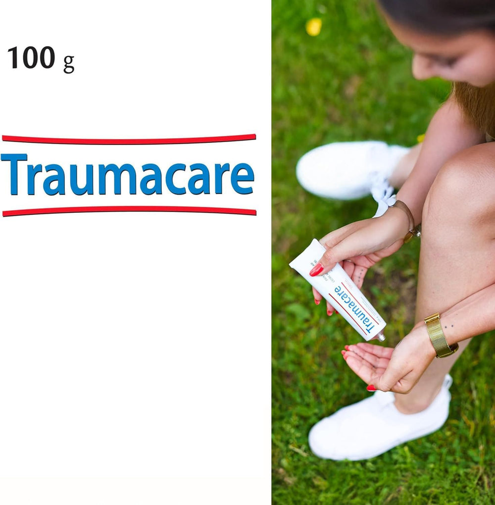 Traumacare Cream 100G tube - back label