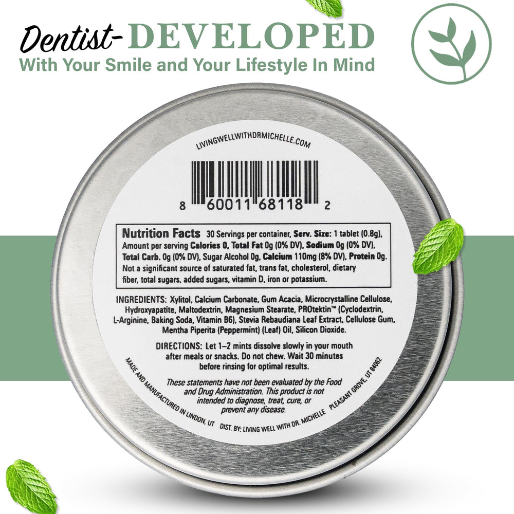 Family-friendly RE-MINTS travel pack in a hand