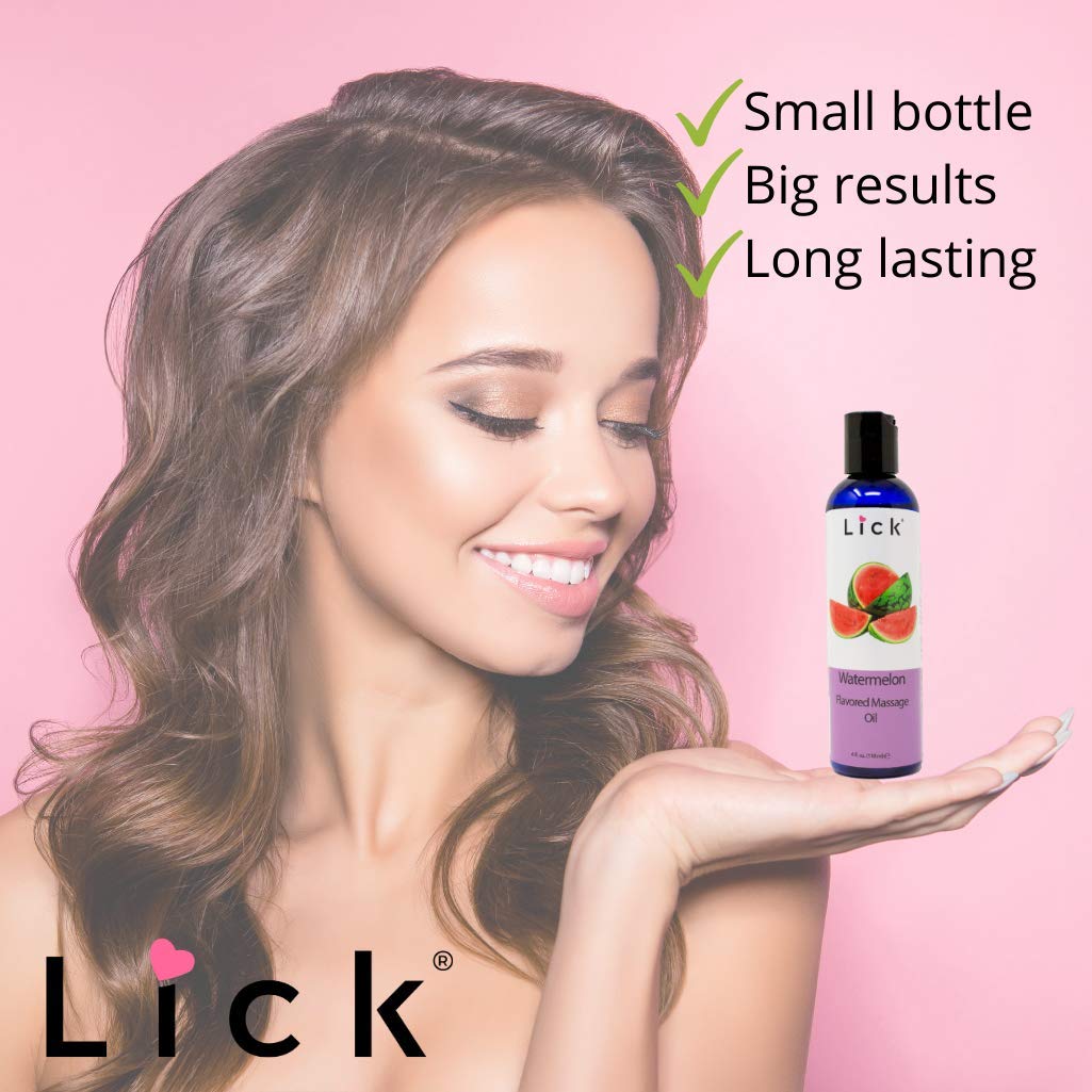 Travel-friendly bottle with leak-proof cap for edible massage oil