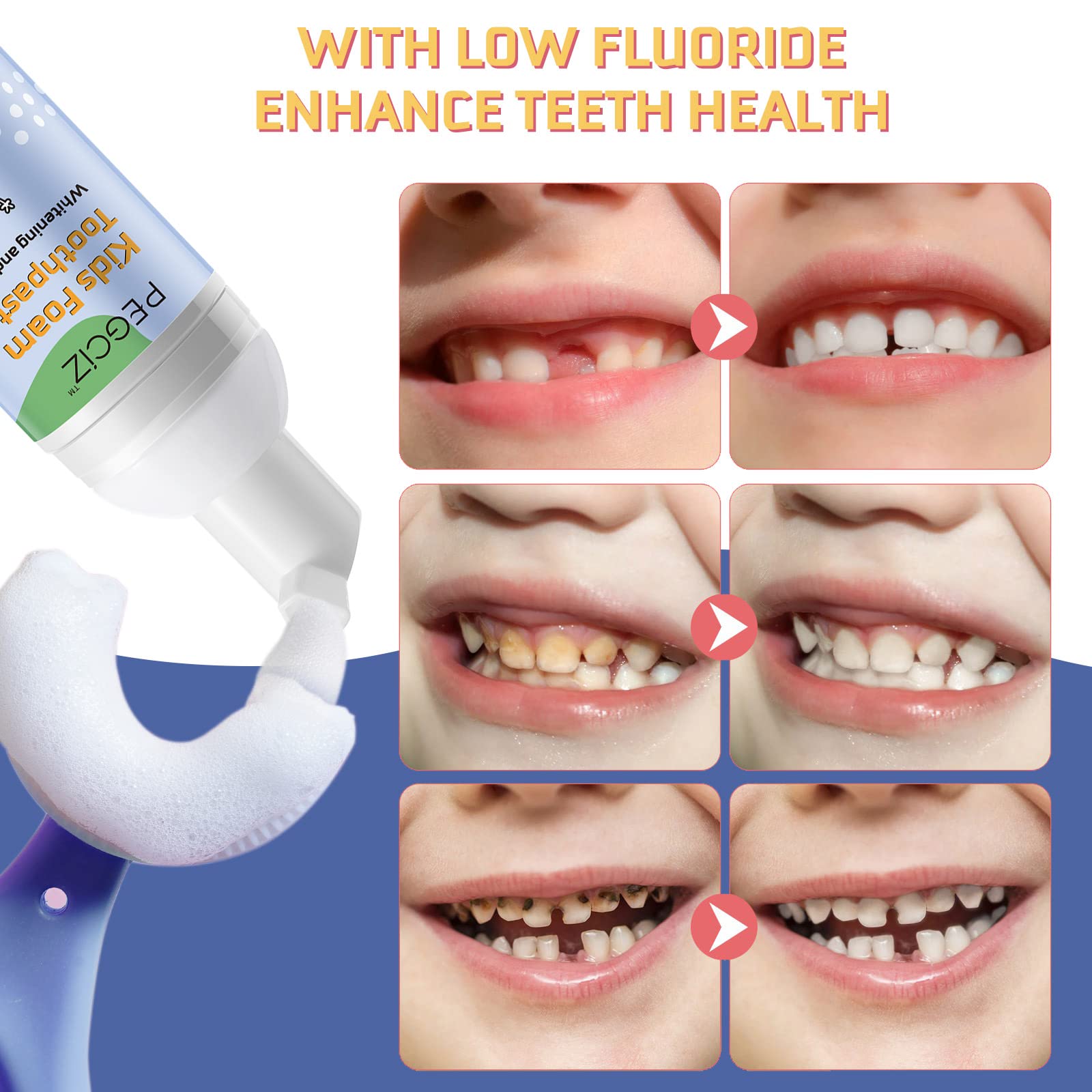 60ml x 2 travel-friendly toothpaste packaging