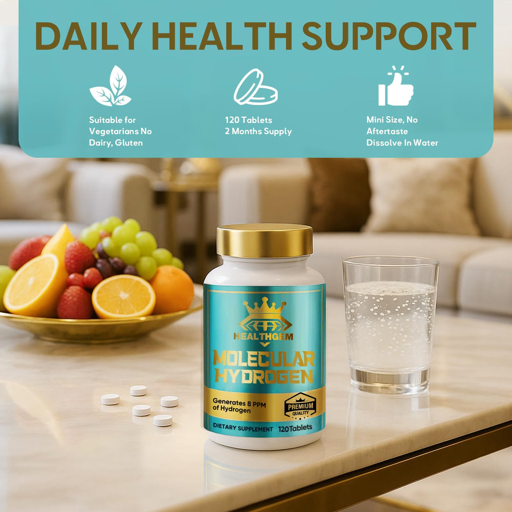 Travel-friendly hydrogen water tablets packaging