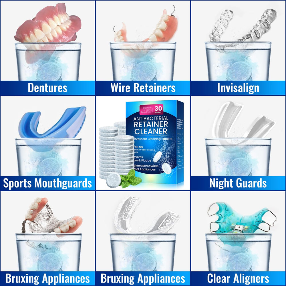 Hygienic travel pouch for cleaning tablets