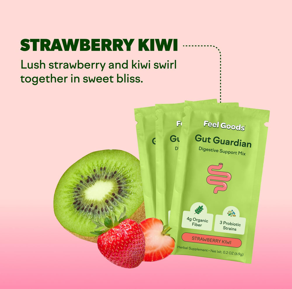 Travel-ready Gut Guardian packets for on-the-go use