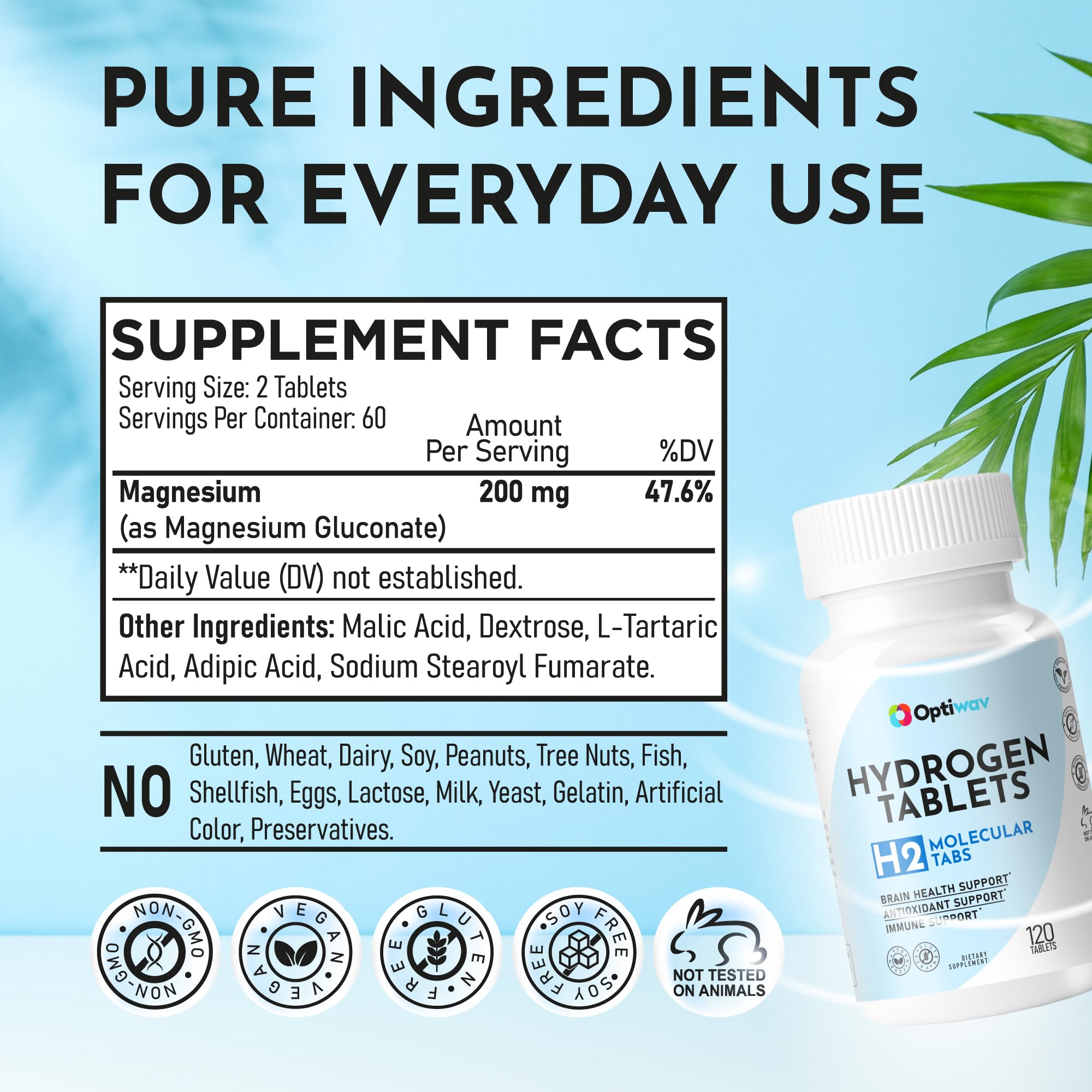 Travel-ready packaging for hydrogen tablets