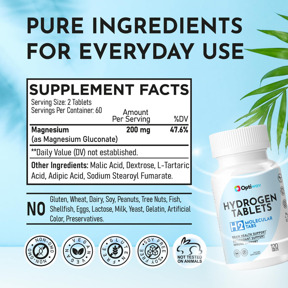 Travel-ready packaging for hydrogen tablets