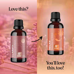 Travel-sized Clarify Headache Oil Blend bottle