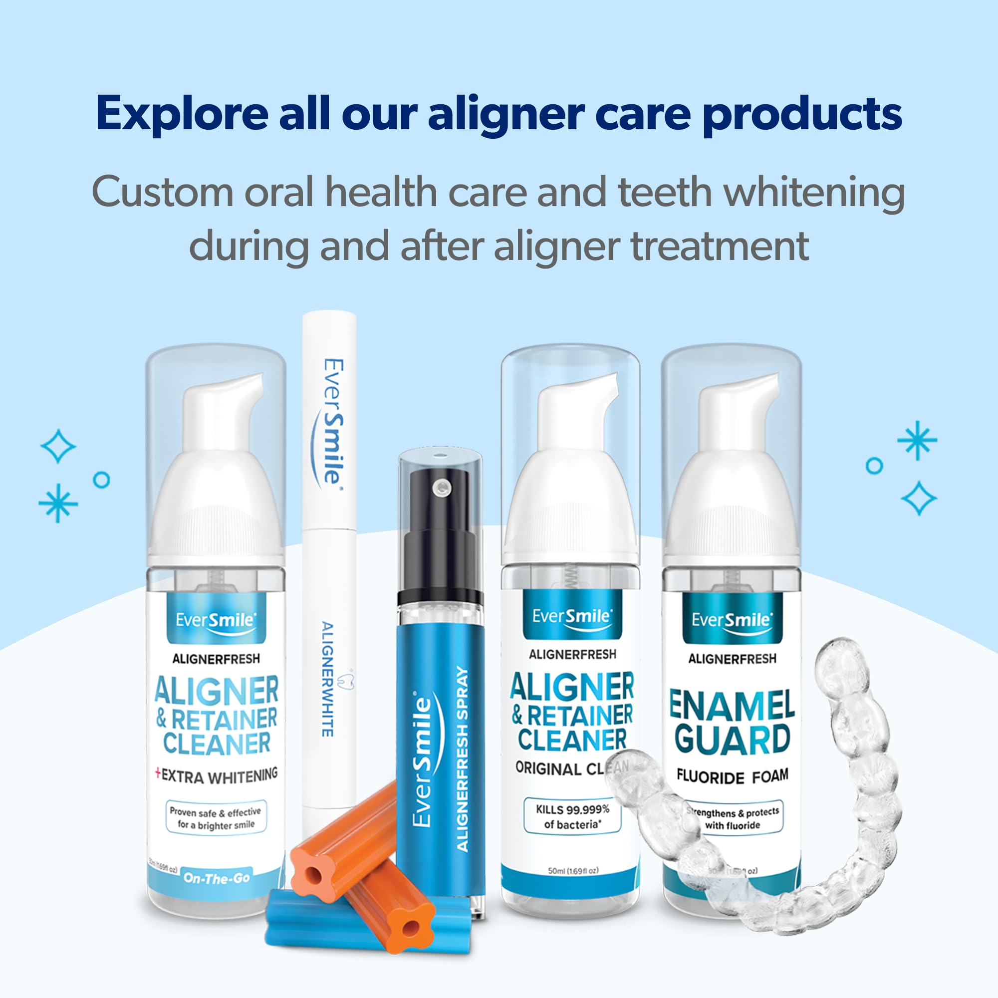 Travel-size cleaner fitting in a purse or pocket